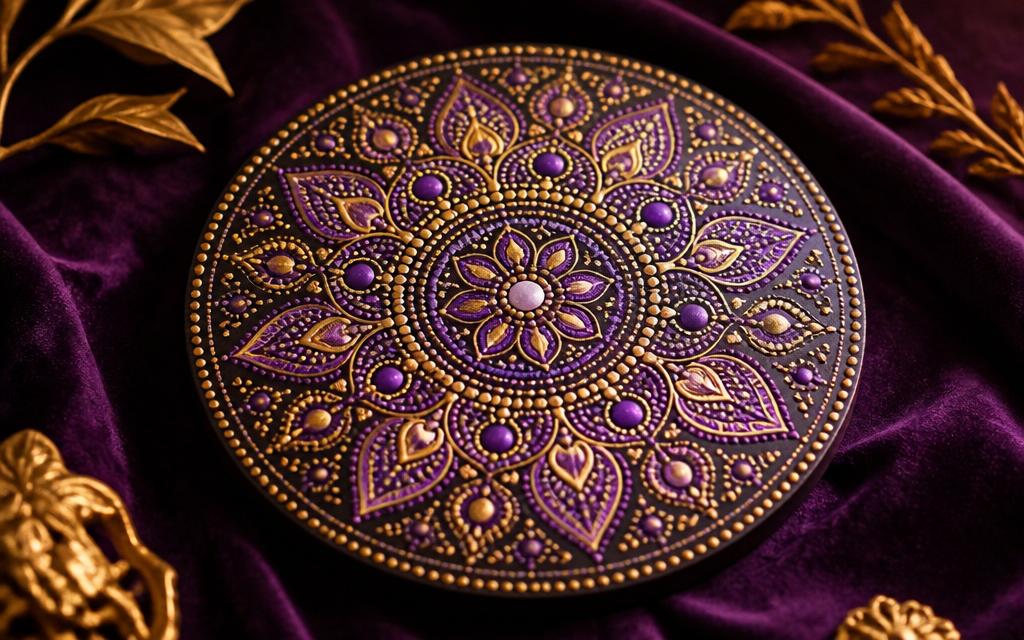 Mandalas pintadas à mão