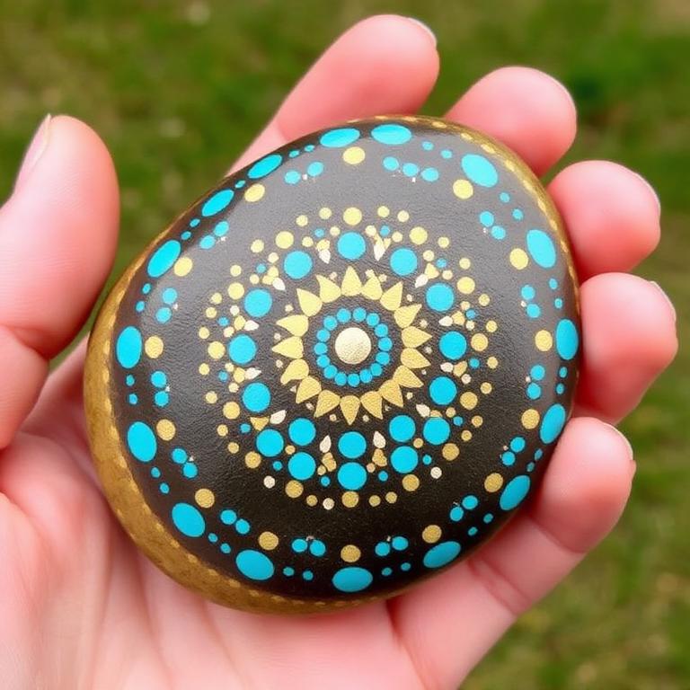 Mandala em Pedras (Mandala Stones)