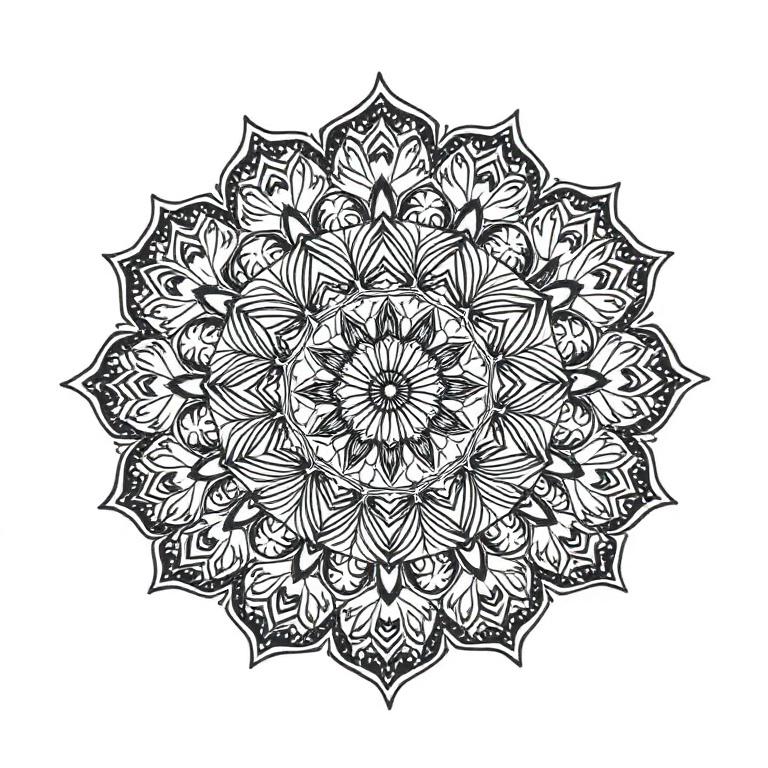 Nanquim e Zentangle